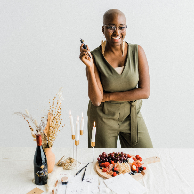 Host Like Margot: Calligraphy Edition